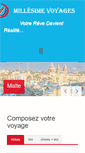 Mobile Screenshot of millesimevoyagesdz.com